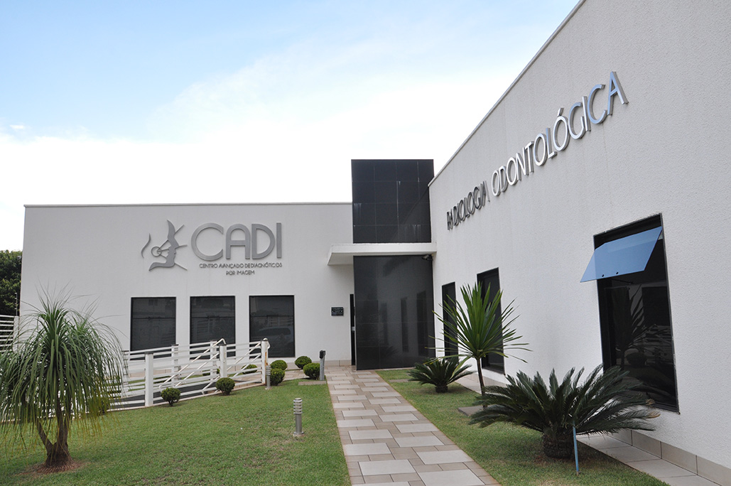 Fachada do CADI Barrinha, em Rio Verde